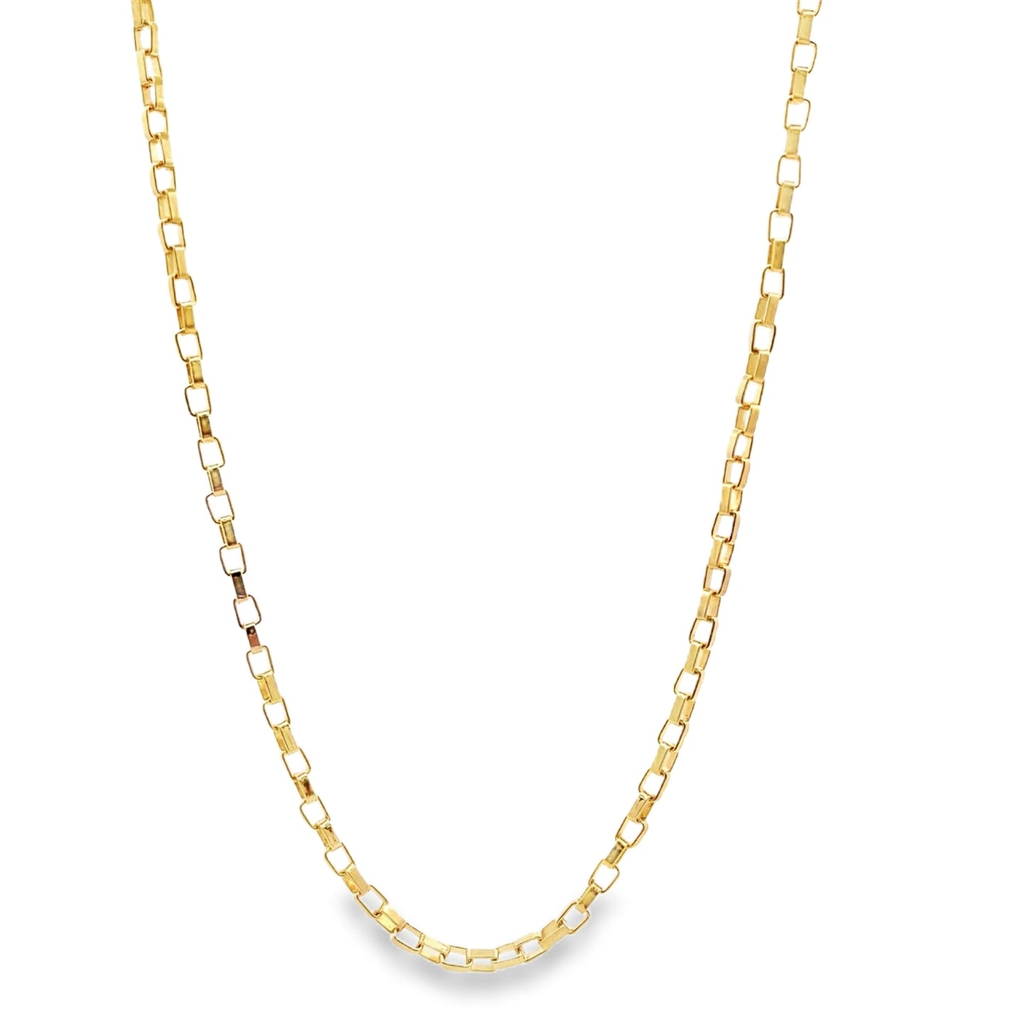 2mm Diamond Cut Box Chain (F111-112)